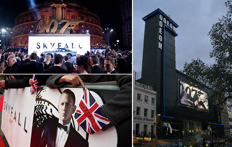 Skyfall (2012) at The Royal Albert Hall and ODEON Leicester Square