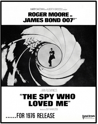 Trade advertisement for The Spy Who Loved Me 1975