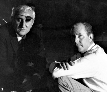 Adolfo Celi and Director Terence Young