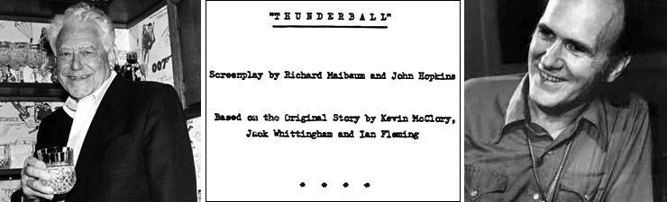 Richard Maibaum and John Hopkins