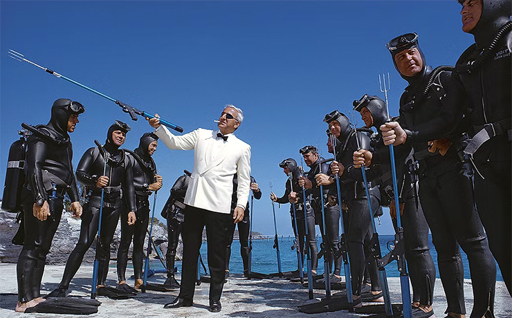 Adofo Celi and SPECTRE Divers