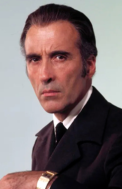 Christopher Lee as Scaramanga