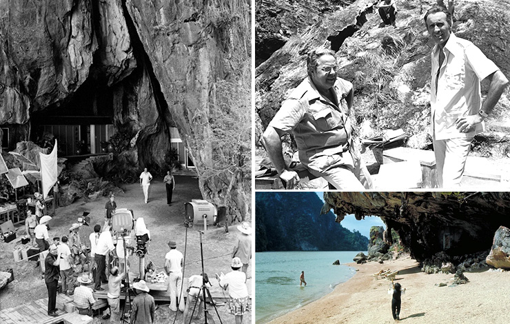 Location film in on Khao Ping Kan Island The Man With The Golden Gun (1974)