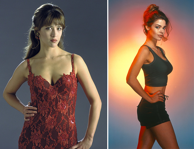 Sophie Marceau and Denise Richards The World Is Not Enough (1999)