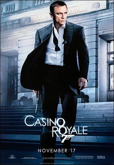 Casino Royale (2006) Bus Shelter poster