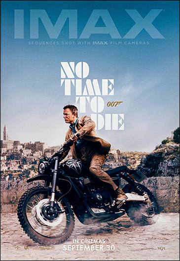 No Time To Die (2021) Bus Shelter poster