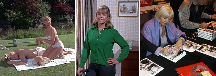 Jan Williams with Robert Shaw in From Russia With Love (1963) | Man In A Suitcase | Signing The James Bond Girls