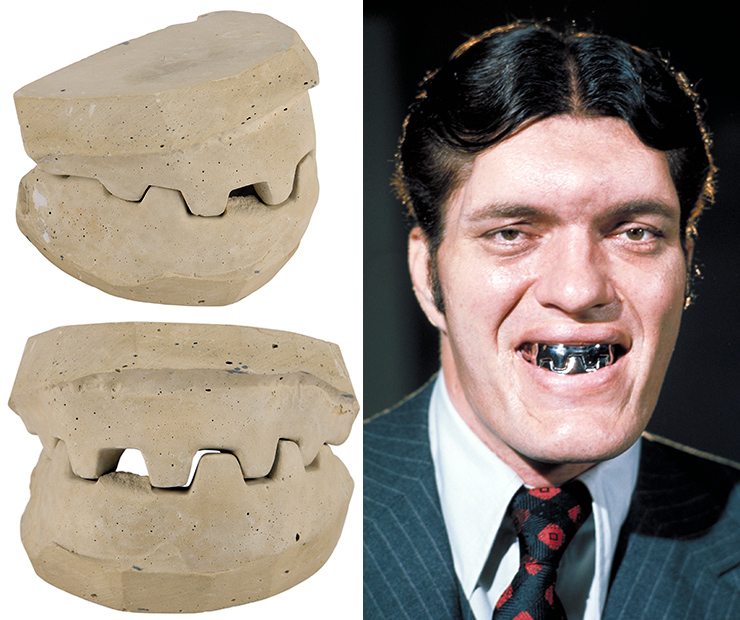 Lot #189 - Jaws Teeth Casts The Spy Who Loved Me (1977) & Moonraker (1979)