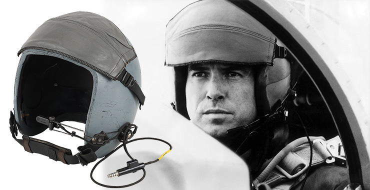 Lot #286 -  James Bond's Pre-Title Sequence Stunt Flight Helmet Tomorrow Never Dies (1997)