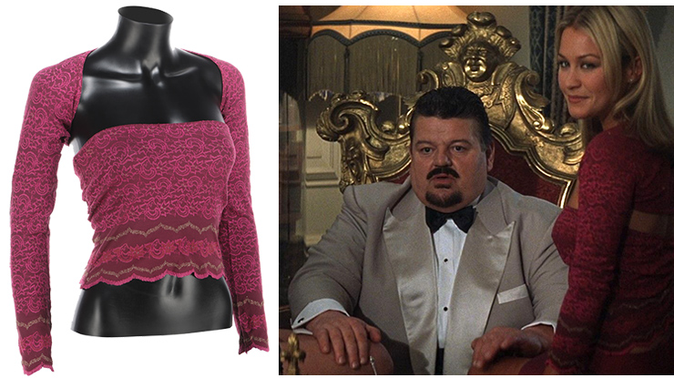 Lot #294 - Verushka's Casino Costume and Autographed Photos The World Is Not Enough (1999)