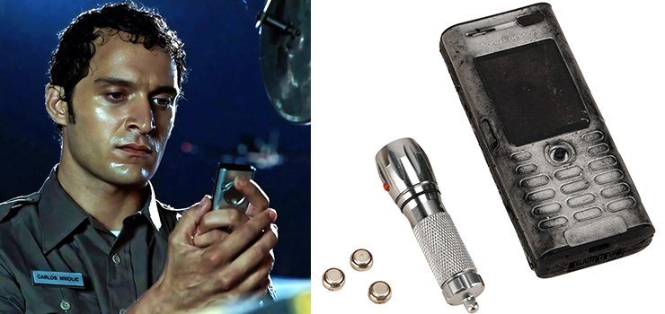 Lot #327 - Detonator Phone and Light-Up Keychain Bomb Prototype Casino Royale (2006)