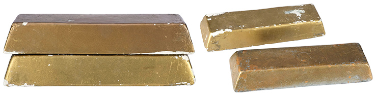 Pair of Fort Knox Gold Bars Goldfinger (1964)